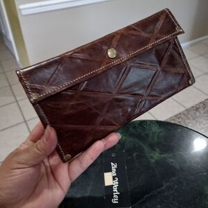 Zina Worley Vintage Leather wallet